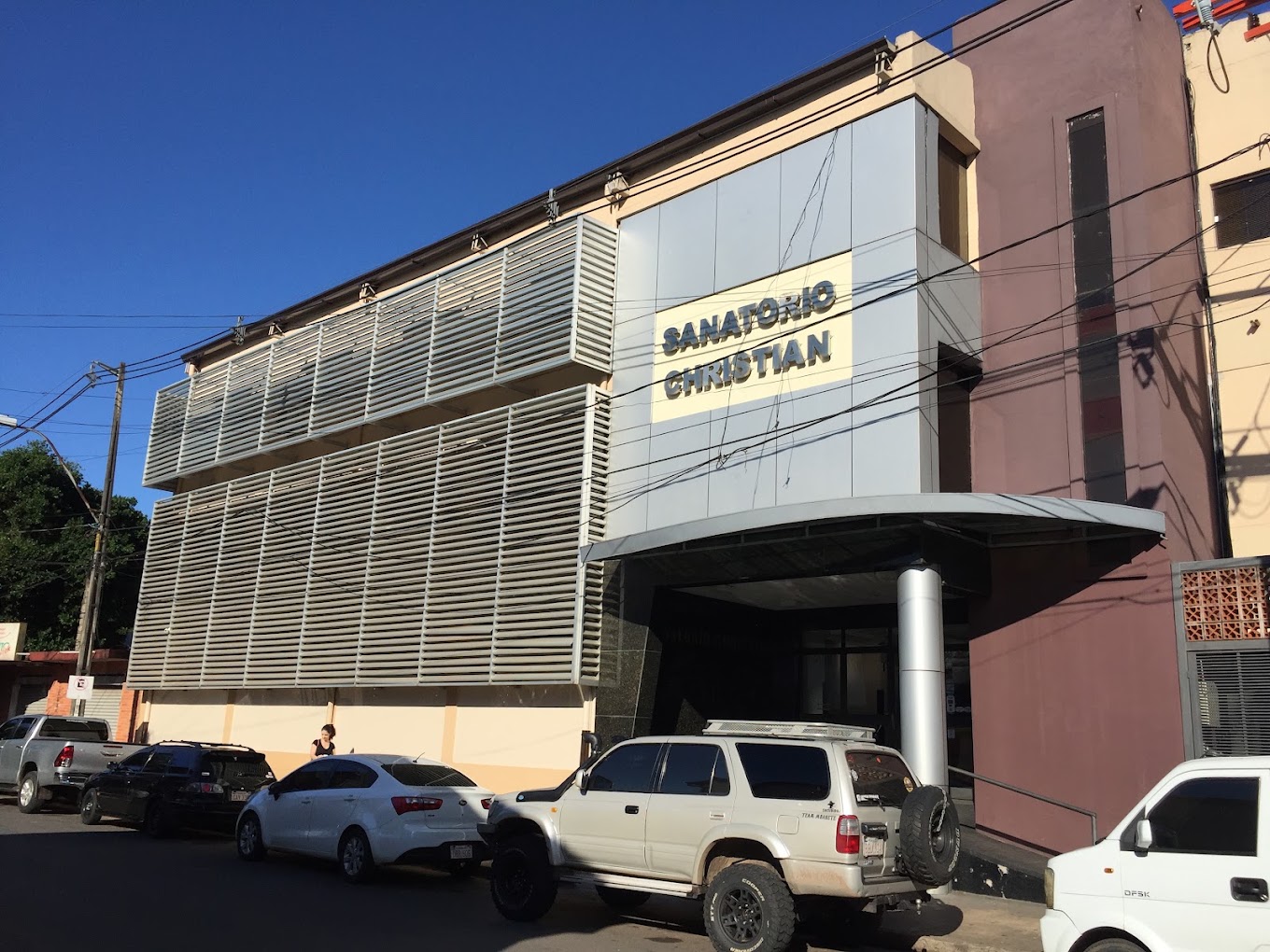 Foto histórica del Sanatorio Christian